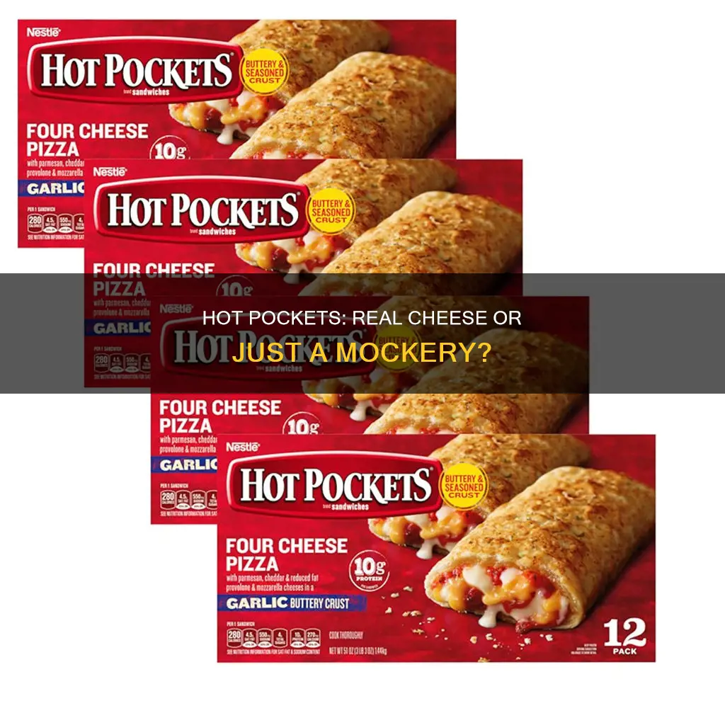 are hot pockets made with real cheese