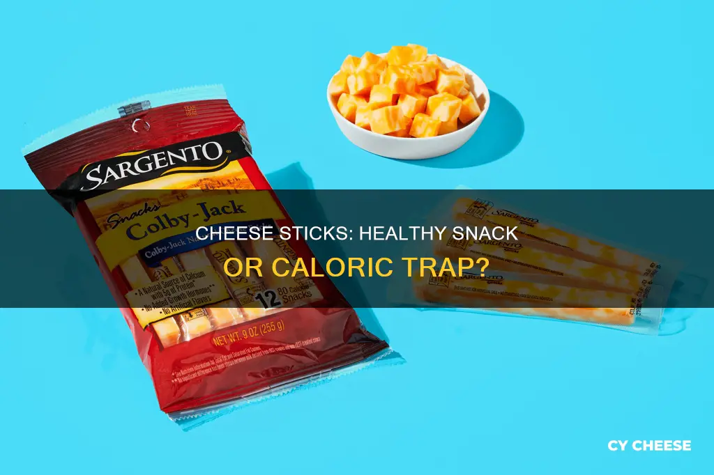are light cheese sticks healthy