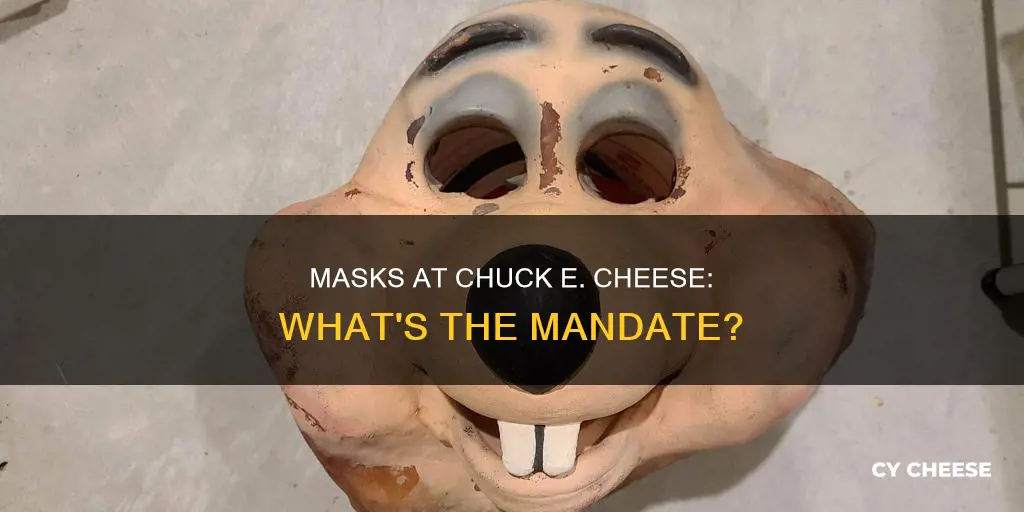 are masks required at chuck e cheese