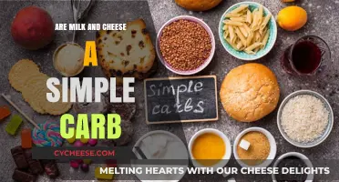 Dairy and Carbs: Milk and Cheese's Carb Content