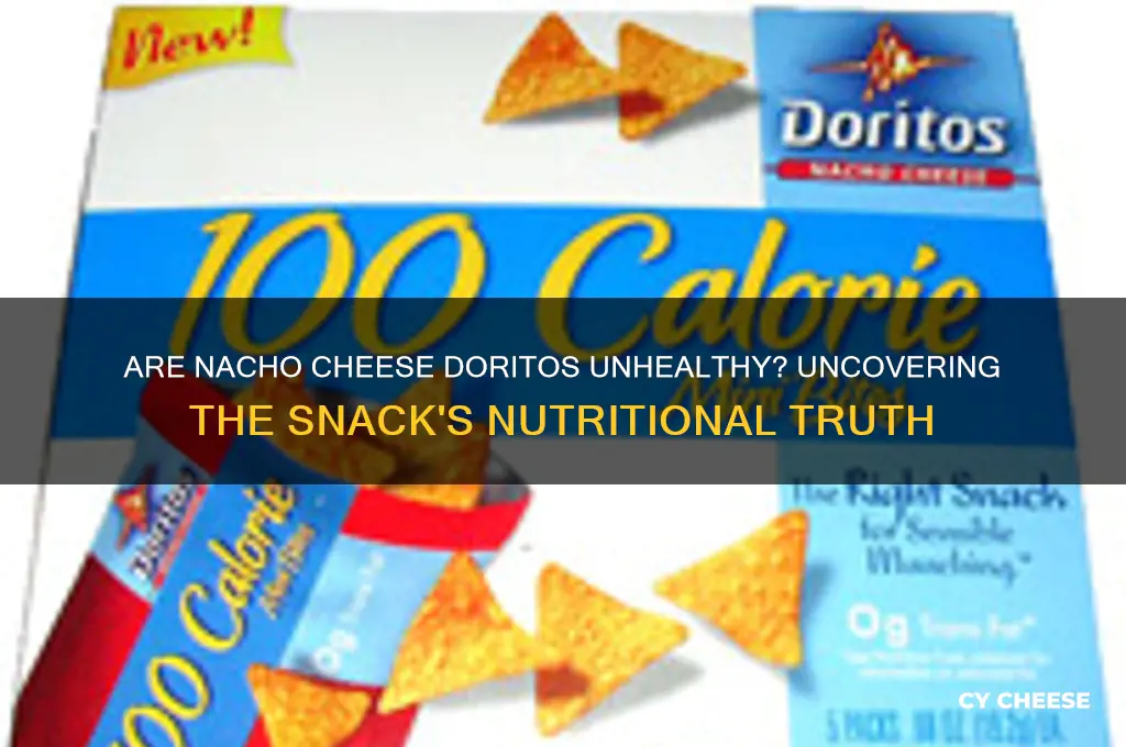 are nacho cheese doritos unhealthy