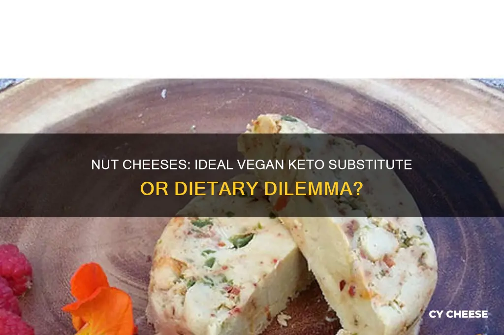 are nut cheeses good substitutes for a vegan keto diet