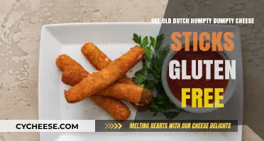 Gluten-Free Humpty Dumpty Cheese Sticks: Old Dutch Delights