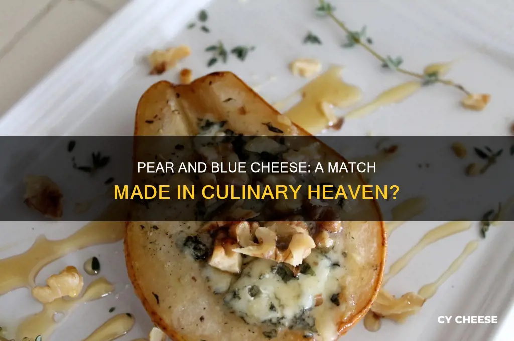 are pear and blue cheese good together