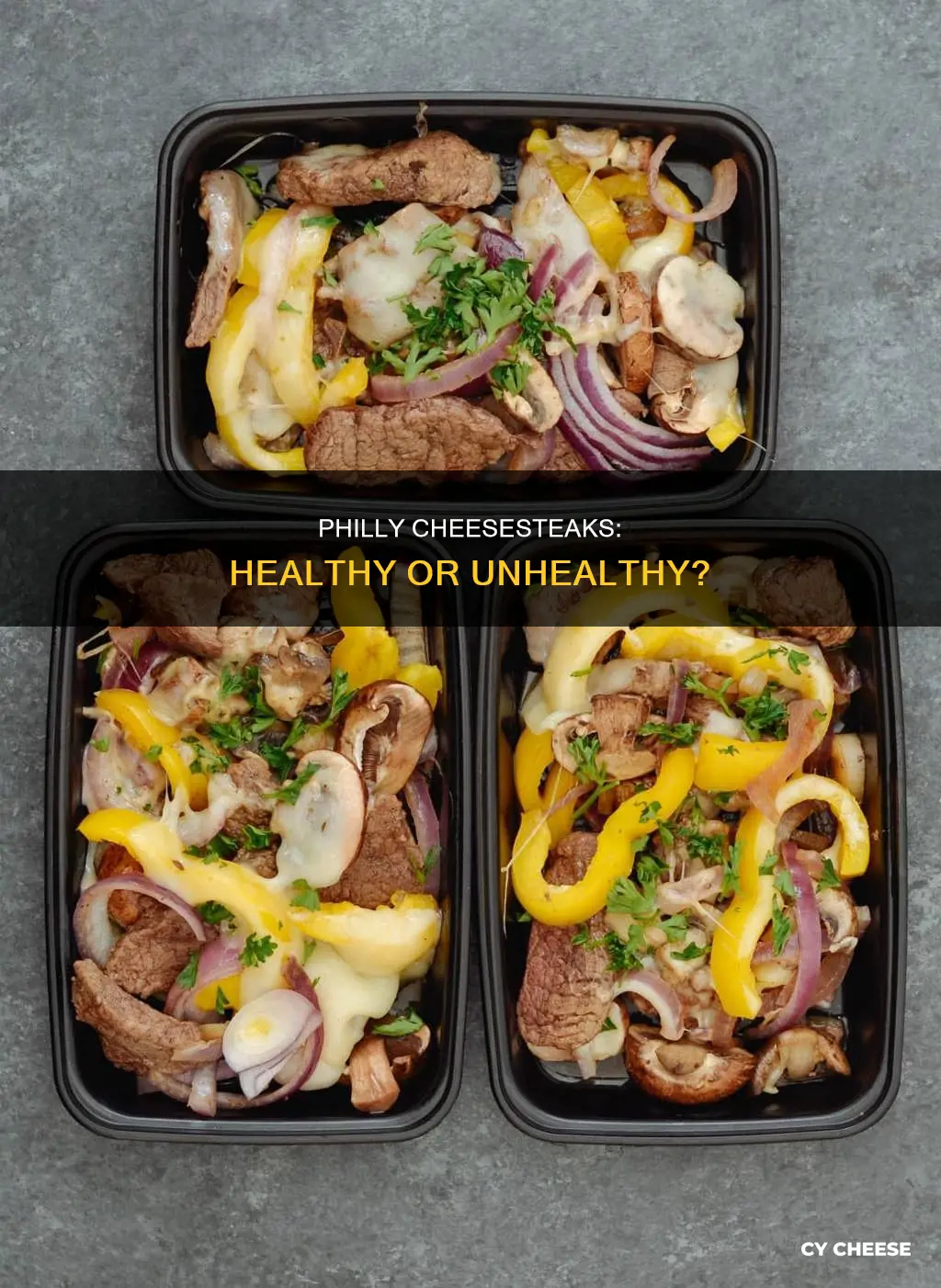 are philly cheese steaks healthy