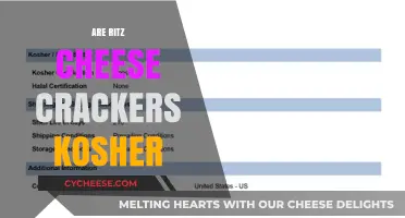 Are Ritz Cheese Crackers Kosher? Exploring Ingredients and Certification
