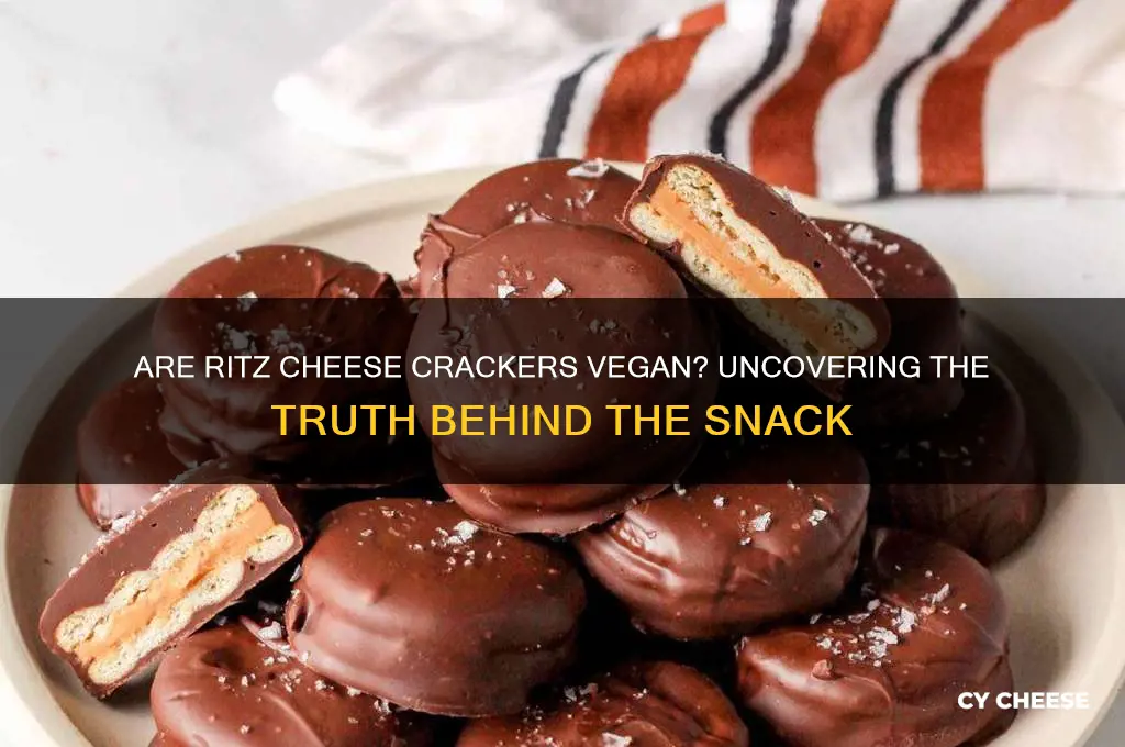 are ritz cheese crackers vegan