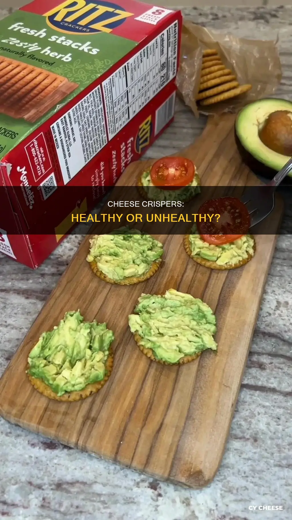 are ritz cheese crispers healthy