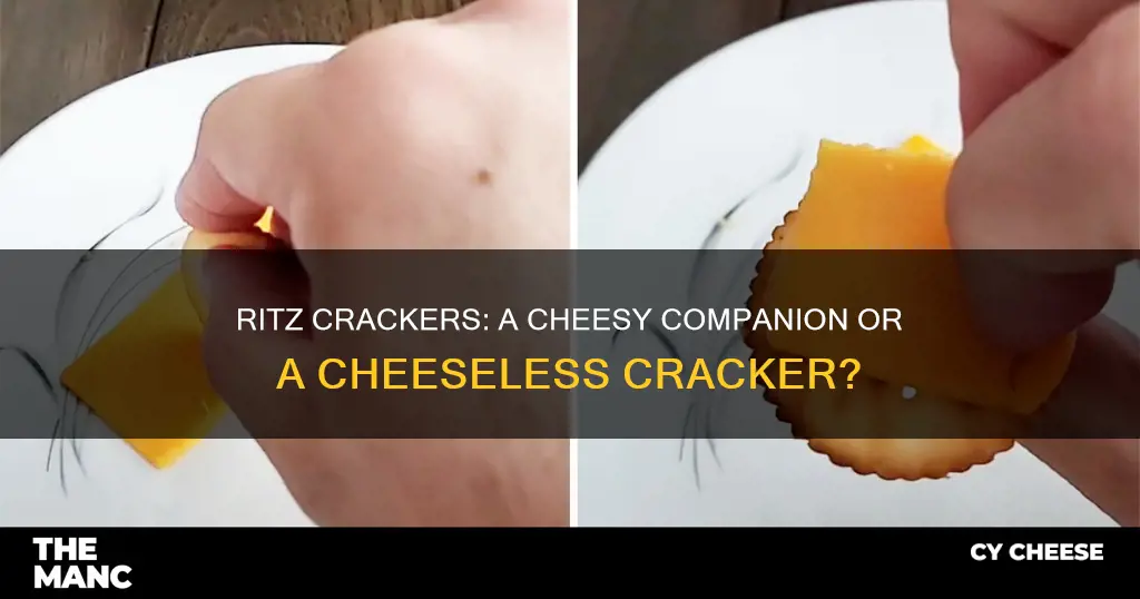 are ritz crackers made to cut cheese