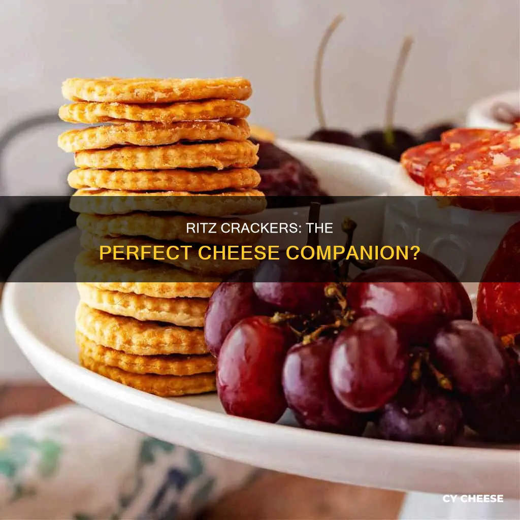 are ritz crackers made to cut cheese