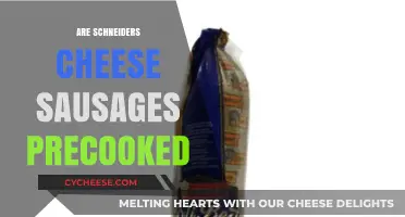 Are Schneiders Cheese Sausages Precooked? A Quick Guide