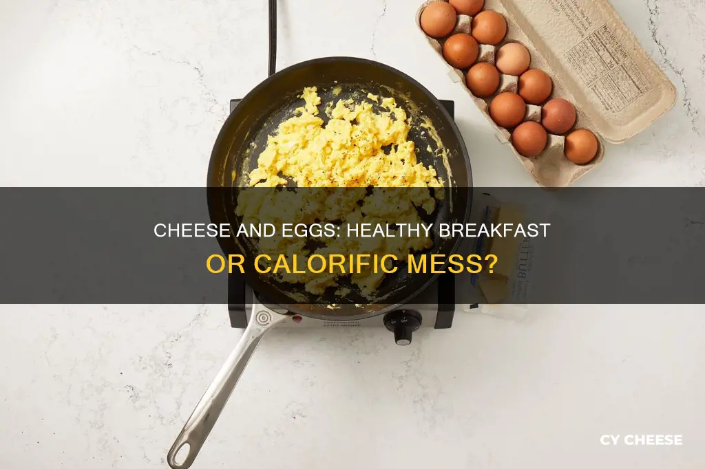 are scrambled cheese eggs healthy