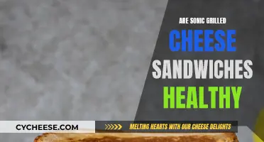 Grilled Cheese: Sonic's Healthy Option or Not?