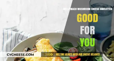 Spinach Mushroom Cheese Omelettes: Nutritious Breakfast or Unhealthy Choice?