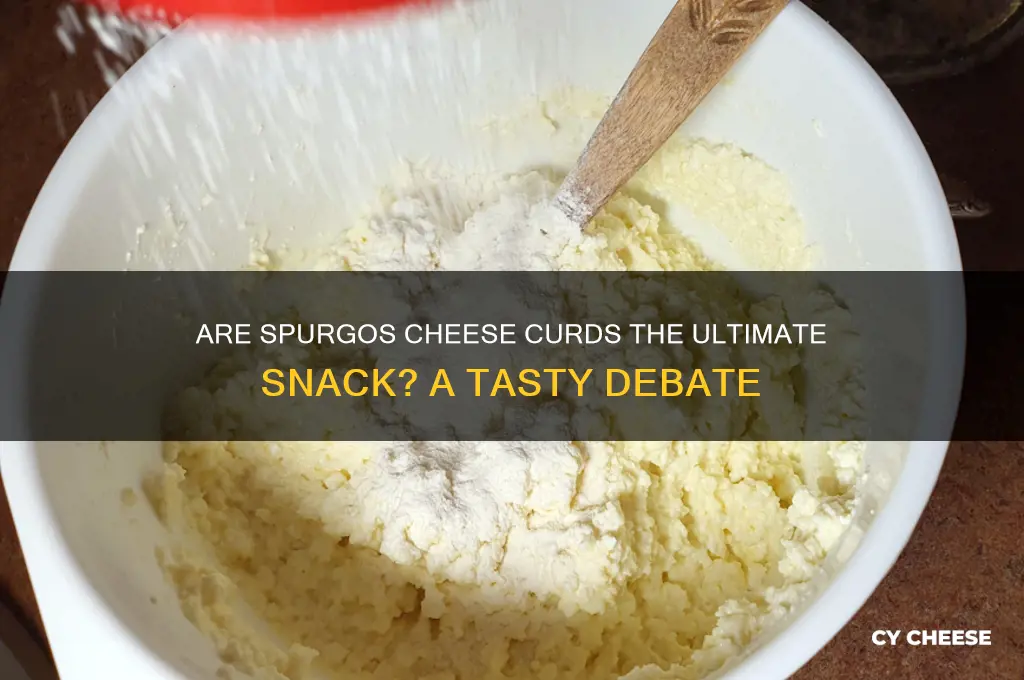 are spurgos cheese curds