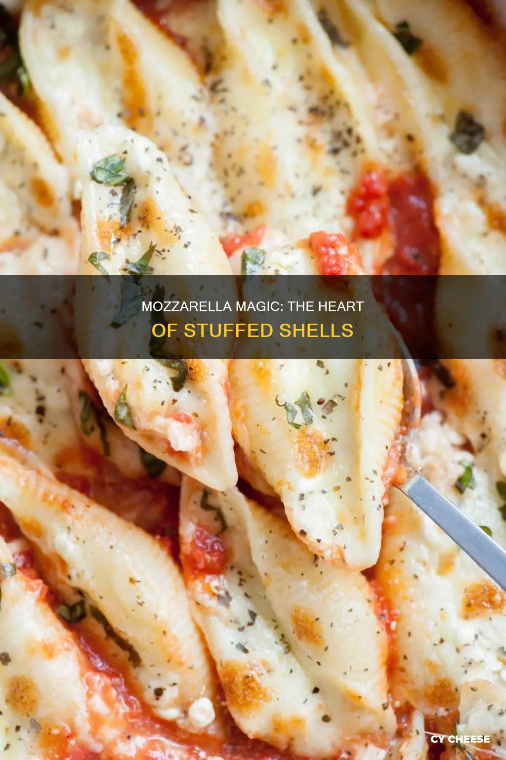 are stuffed shells usually made with mozzarella cheese