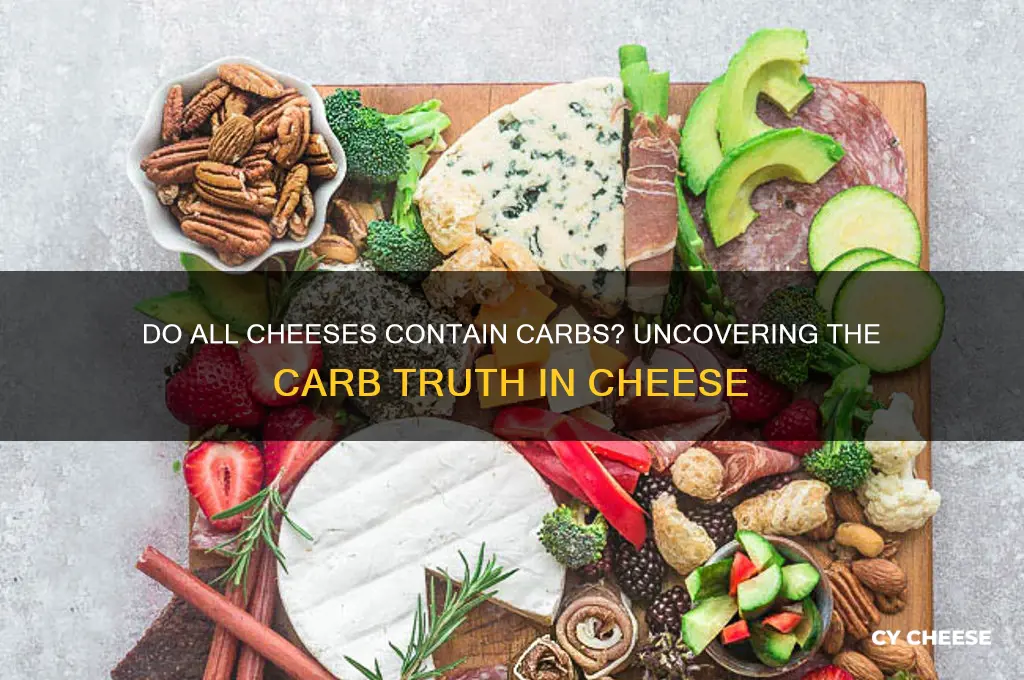 are there carbohydrates in cheese