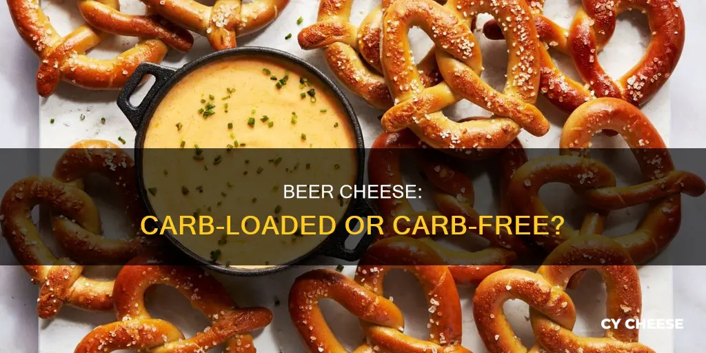 are there carbs in beer cheese