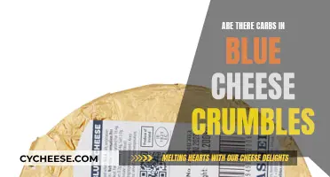 Blue Cheese Crumbles: Carb Content and Nutrition Facts