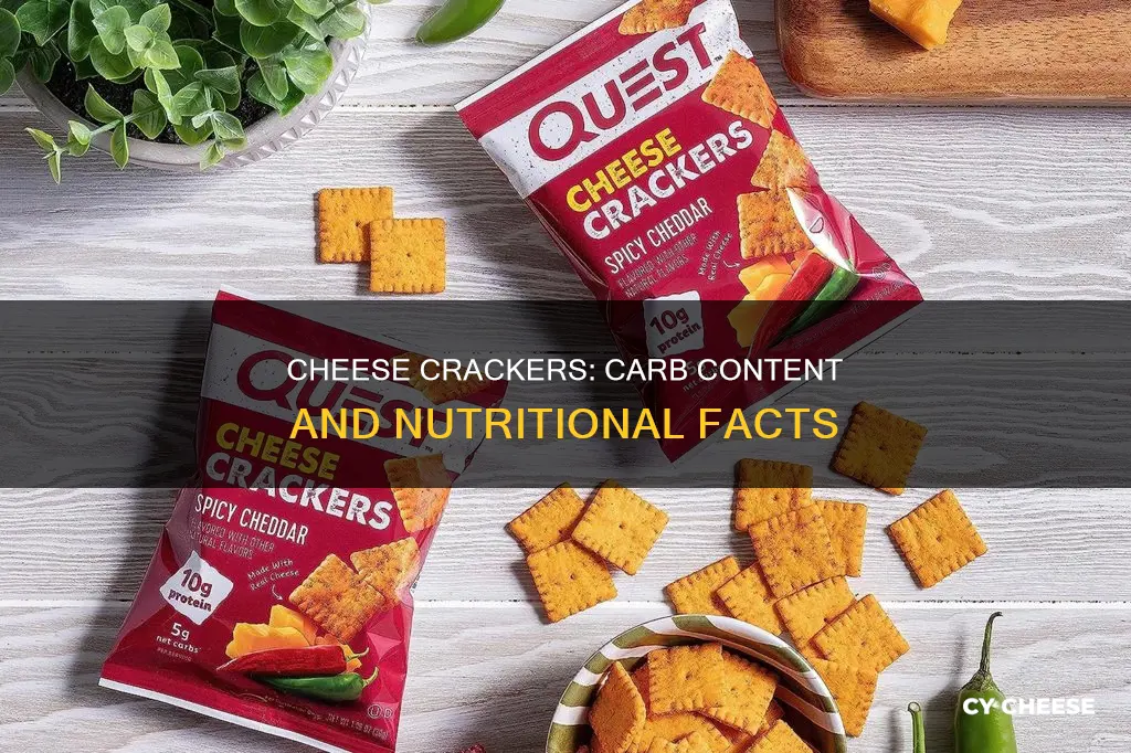 are there carbs in cheese crackers