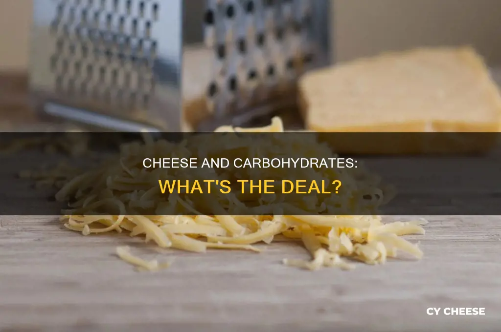 are there carbs in cheese