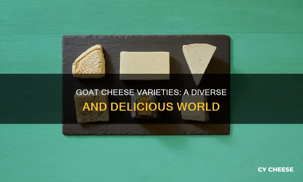 are there different kinds of goat cheese