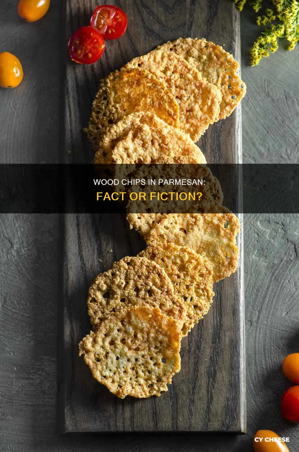 are there wood chips in parmesan cheese