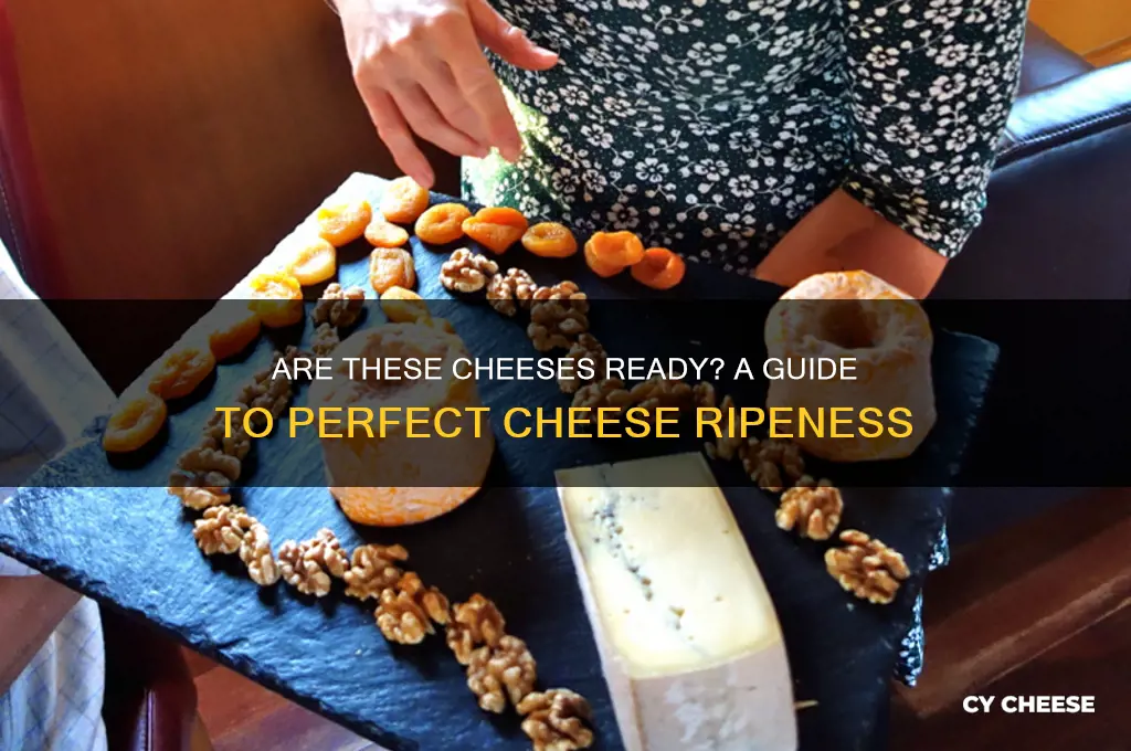 are these cheeses ready