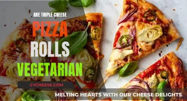 Cheesy Delight: Unveiling the Vegetarian Status of Triple Cheese Pizza Rolls