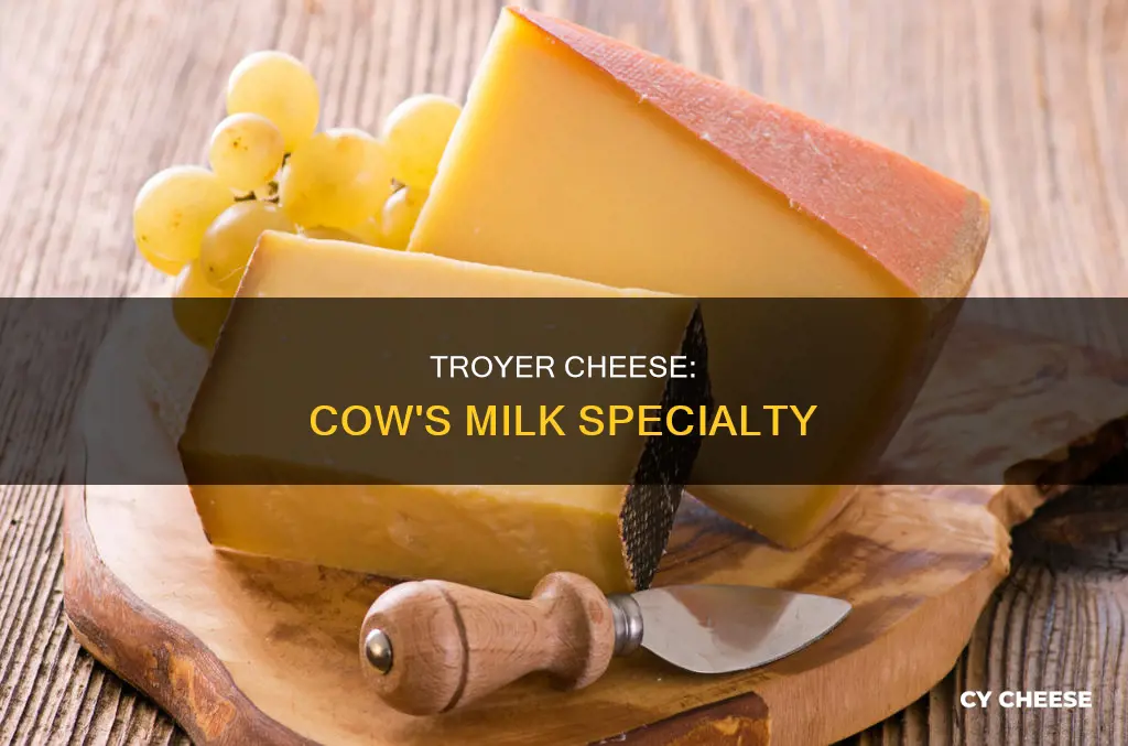 are troyer cheese made with cows milk