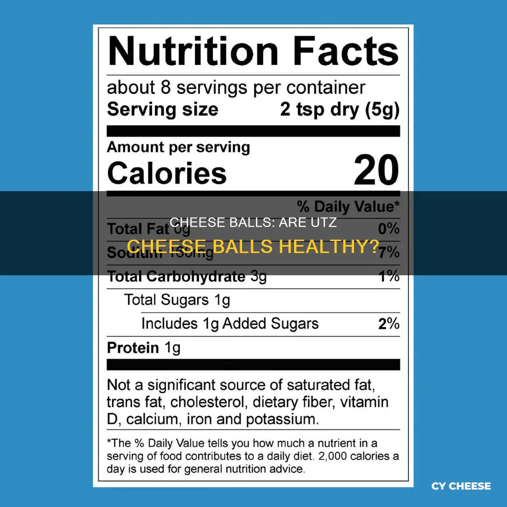 are utz cheese balls bad for you