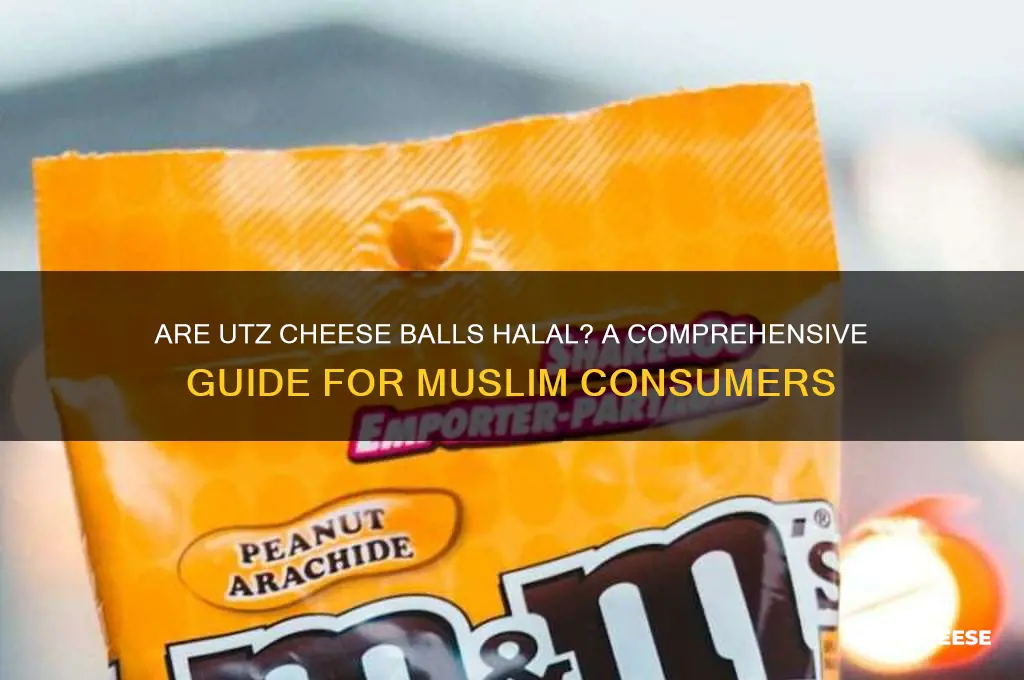 are utz cheese balls halal