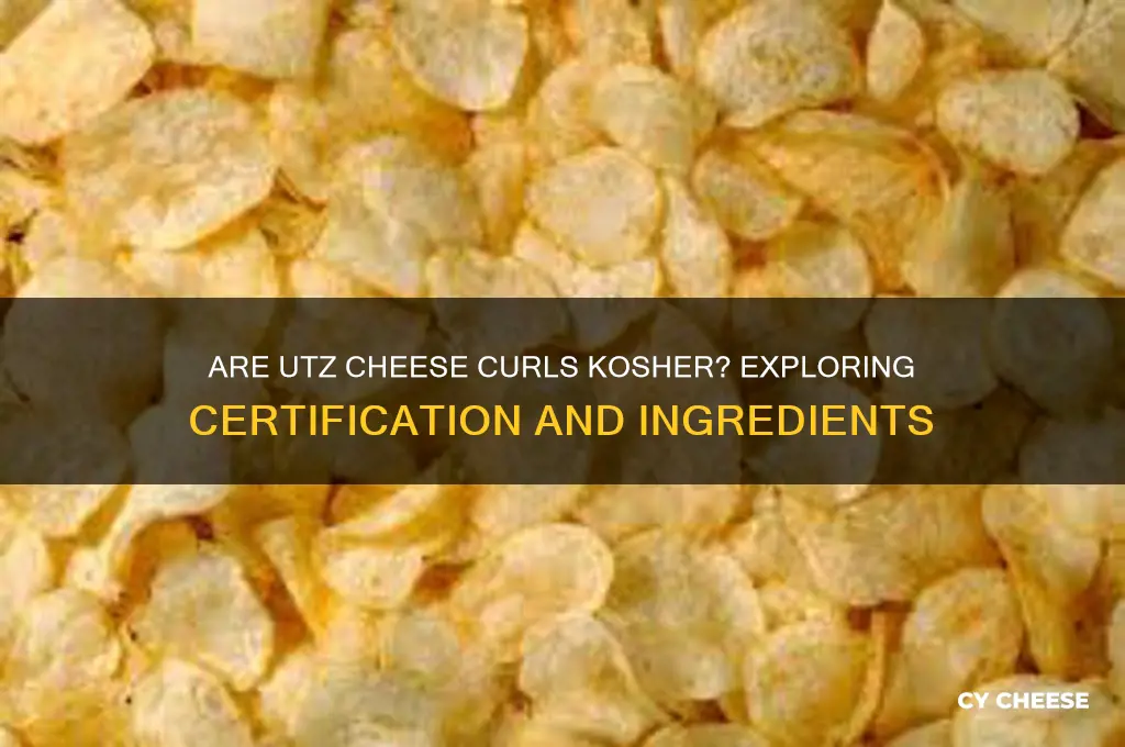 are utz cheese curls kosher