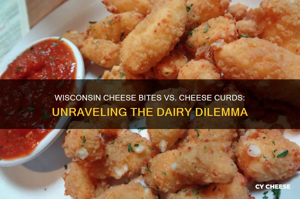 are wisconsin cheese bites the same as cheese curds