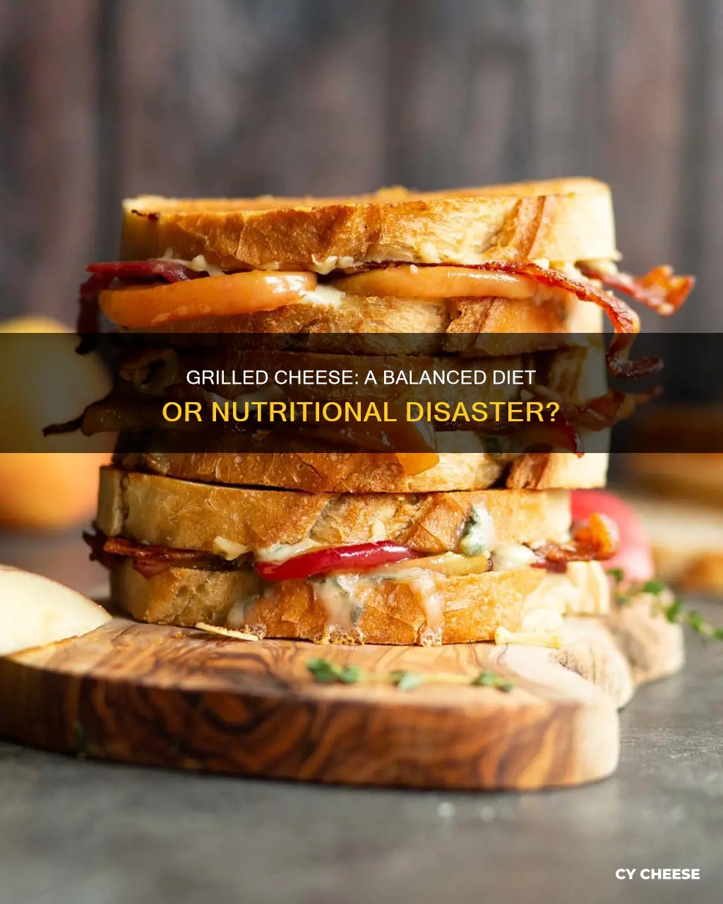 could you live off grilled cheese