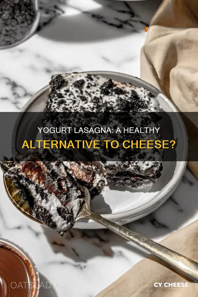 could you use plain yogurt instead of cheese in lasagna