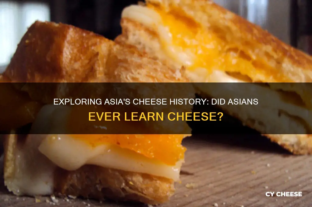 did asians ever learn cheese