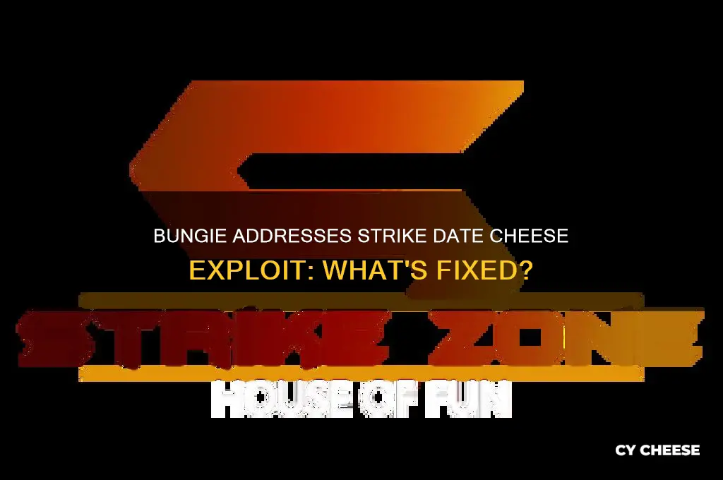 did bungie fix the date cheese for strikes