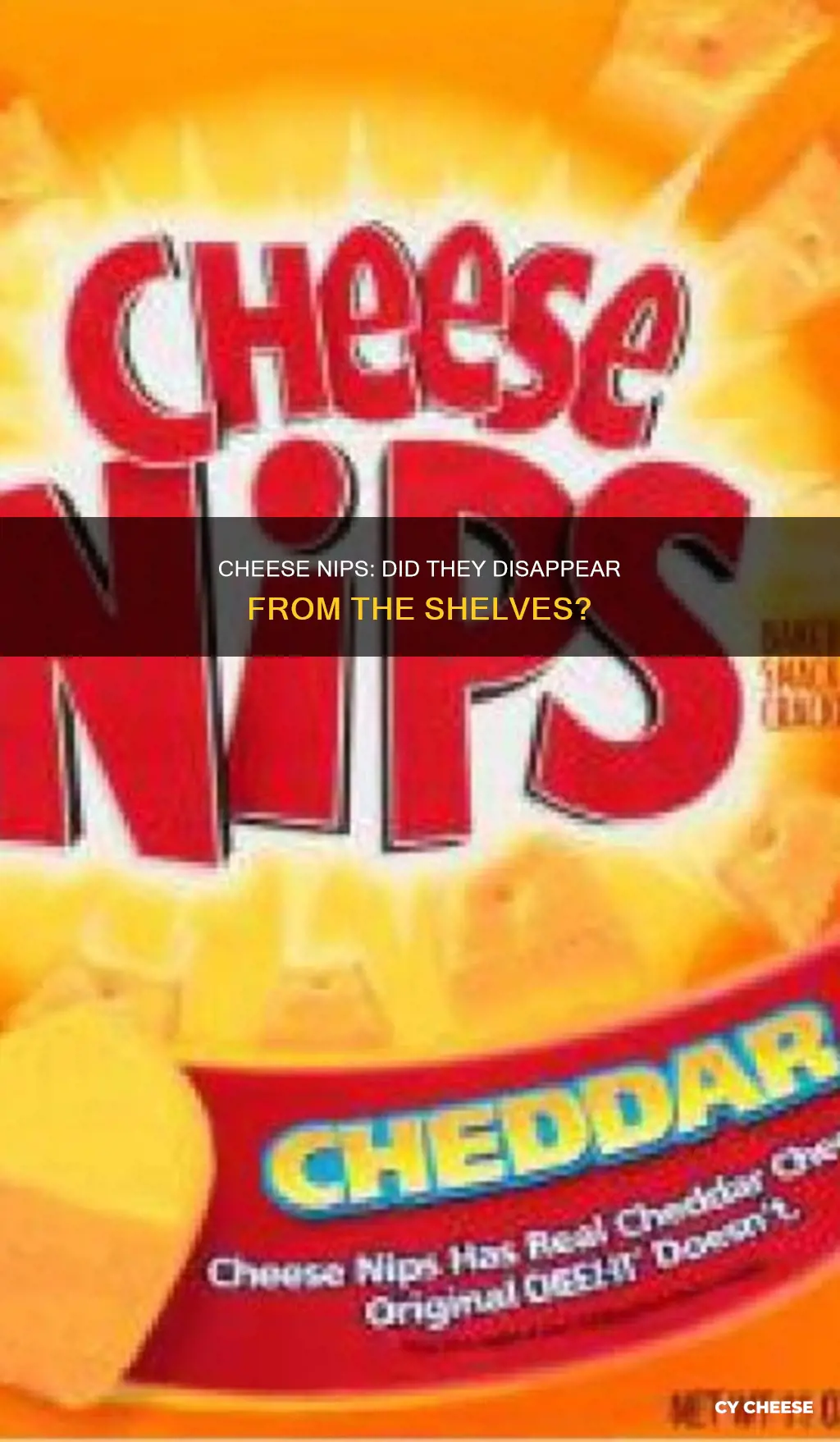 did cheese nips get discontinued