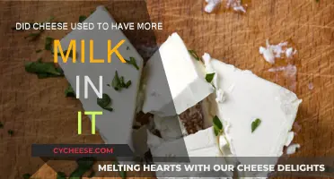 The Evolution of Cheese: More Milk, More Problems?