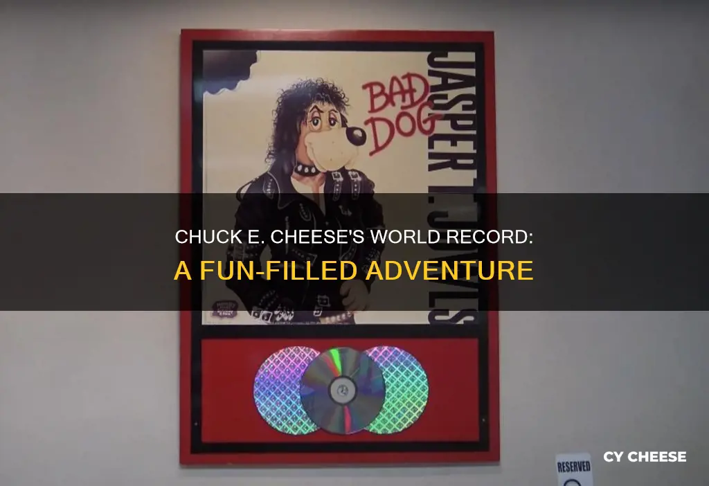 did chuck e cheese break the world record