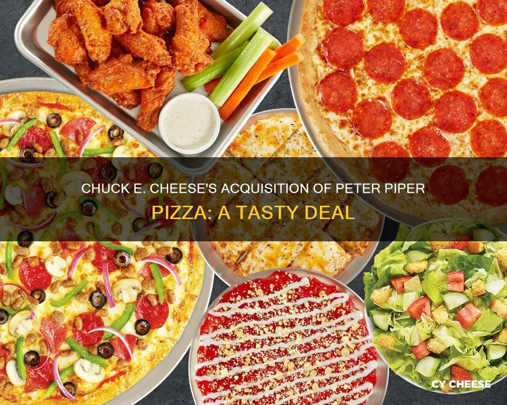 did chuck e cheese buy peter piper pizza