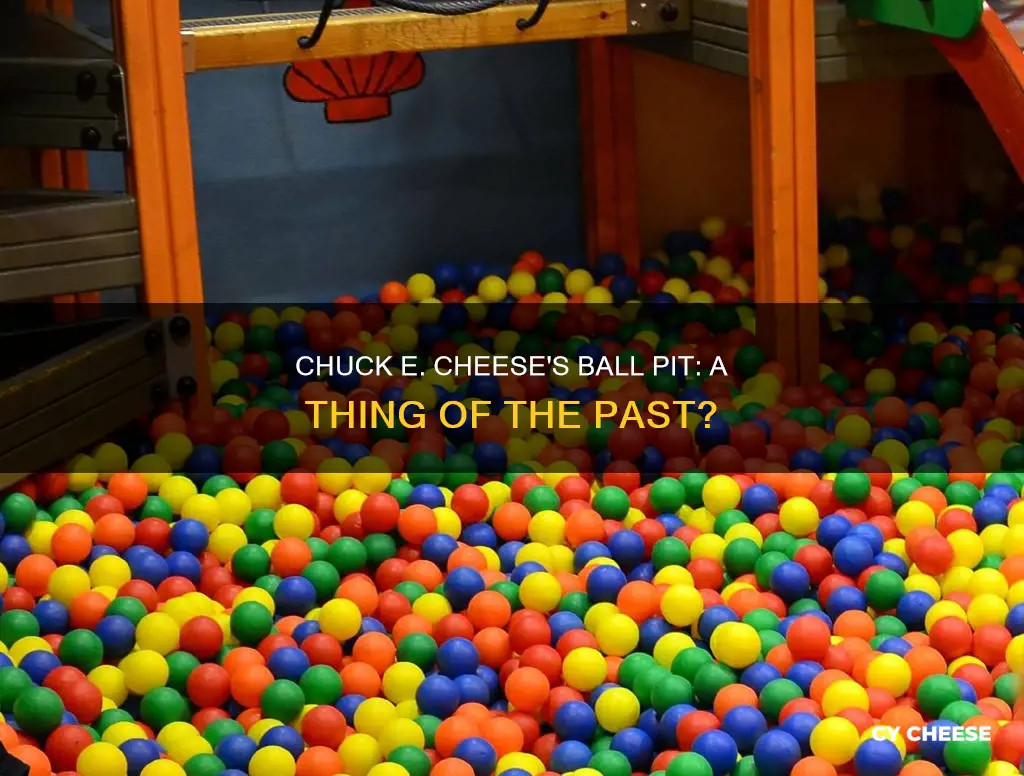 did chuck e cheese remove the ball pit