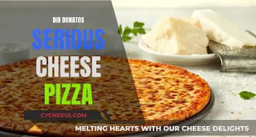 Donatos' Serious Cheese Pizza: A Tasty Review