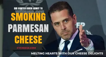 Hunter Biden Admits to Smoking Parmesan Cheese?