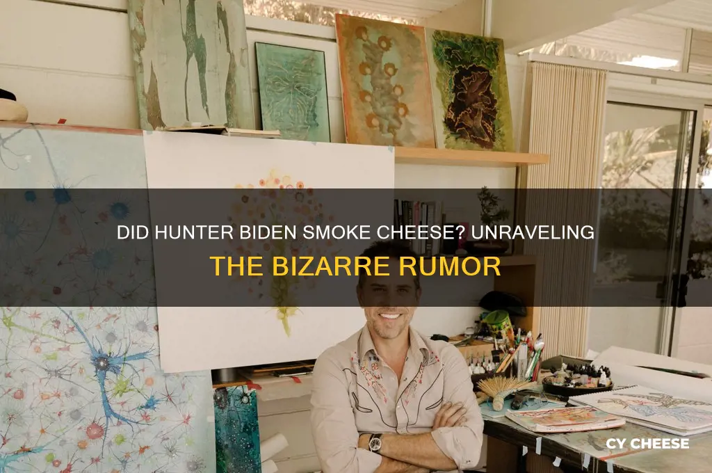 did hunter biden smoke cheese