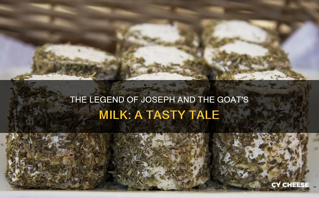 did joseph carry goat cheese