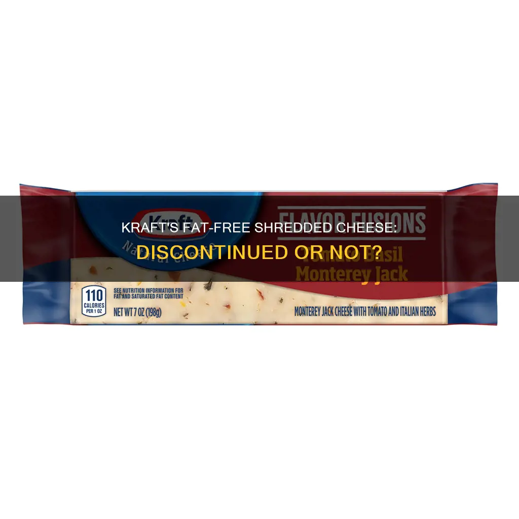 did kraft discontinue fat free shredded cheese discontinued