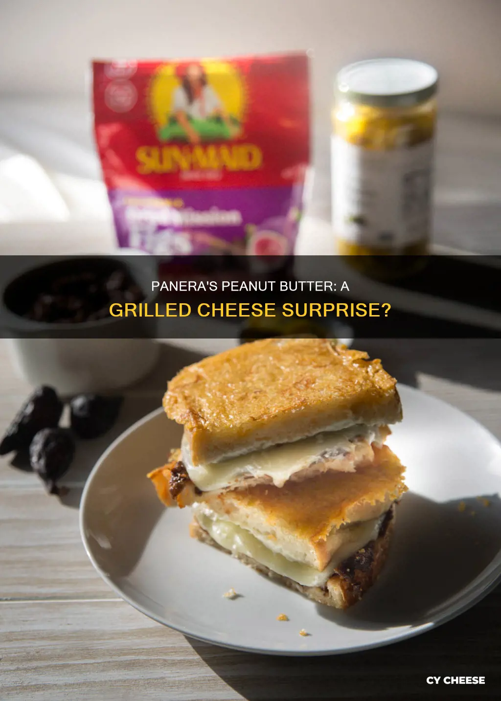 did panera put peanutbutterin a grilled cheese