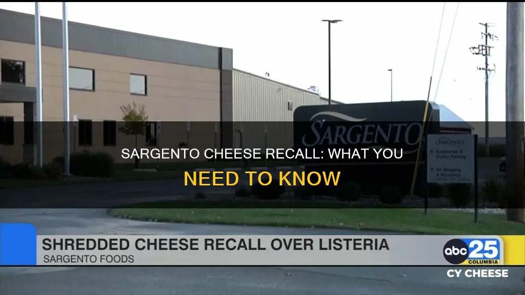 did sargento cheese get recalled